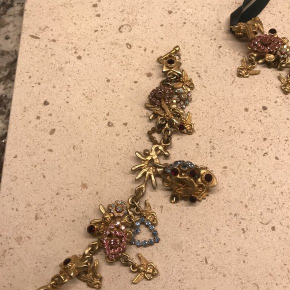 Rodrigo Otazu Angels Flower Charm Necklace & Bracelet - Picture 3 of 6